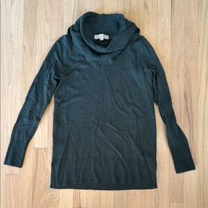 LOFT Women's Green Sweater tunic
